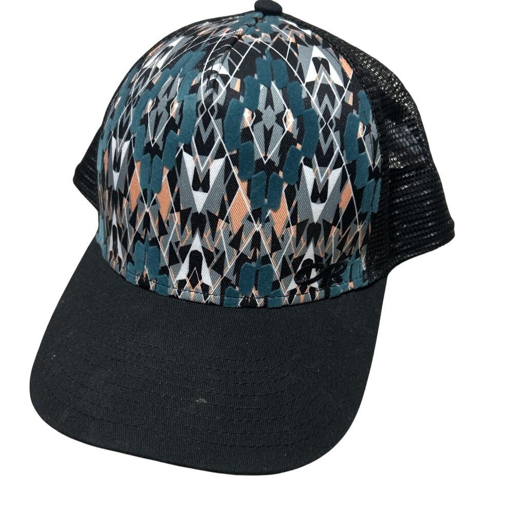 Outdoor Research Hat Cap Adjustable Aztec Soutwestern Meshback Snapback